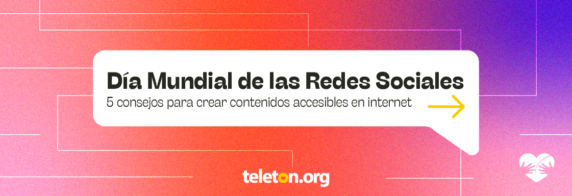 Imagen con texto que dice Día Mundial de las Redes Sociales