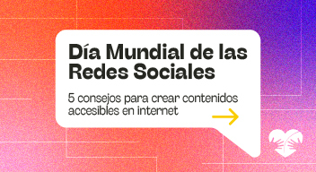 Imagen con texto que dice Día Mundial de las Redes Sociales
